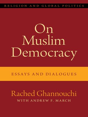 cover image of On Muslim Democracy